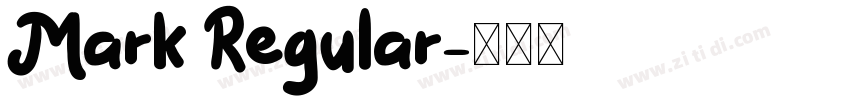 Mark Regular字体转换